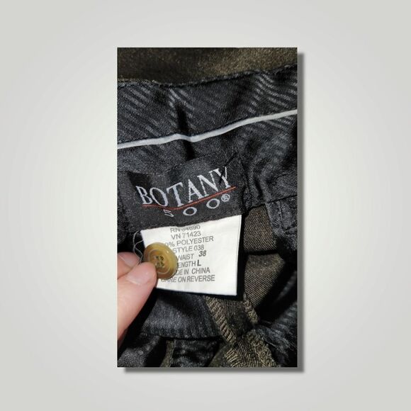 Botany 500 Men’s flat pants Trousers size 38 Item Number 038 - Picture 5 of 6